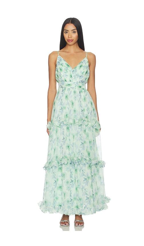 astr the label ayanna dress in green.