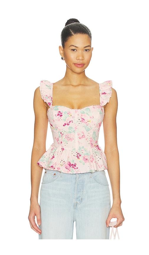 astr the label baylin top in pink.