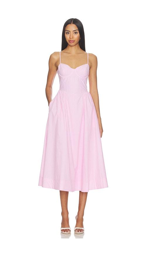 astr the label bellamy dress in pink.