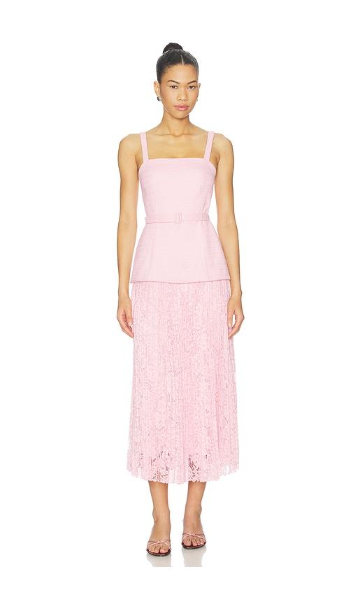 astr the label caitlin dress in pink.