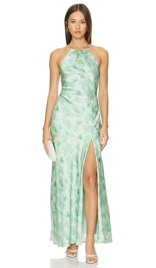 astr the label elynor dress in green.