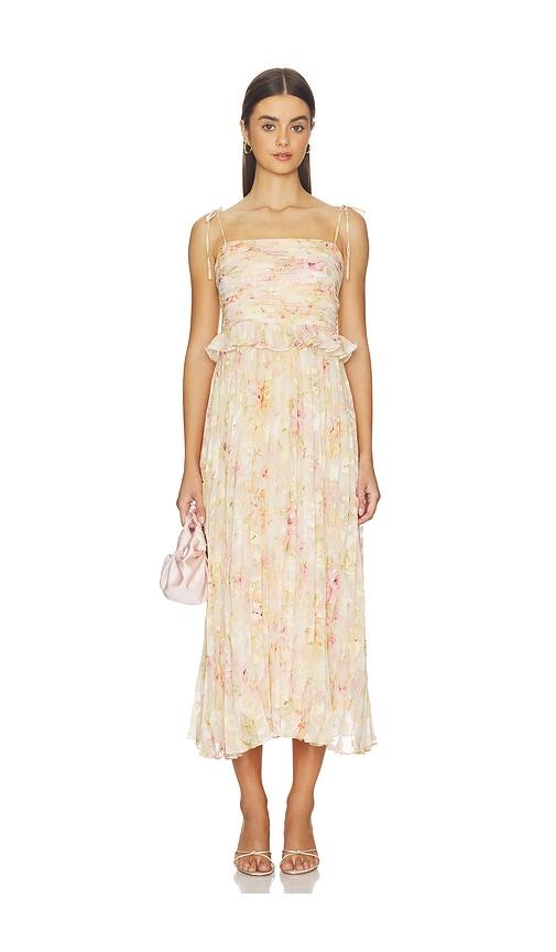 astr the label emerys dress in pink.