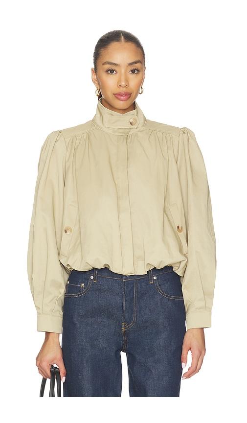 astr the label estero jacket in brown.