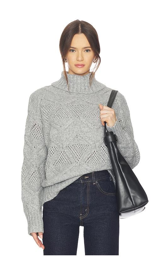 astr the label janeth sweater in light grey.