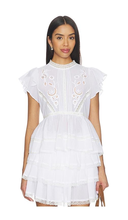 astr the label jenny top in white.