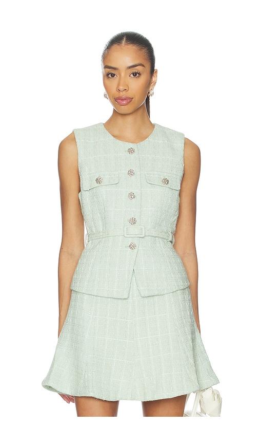 astr the label kelson vest in mint.