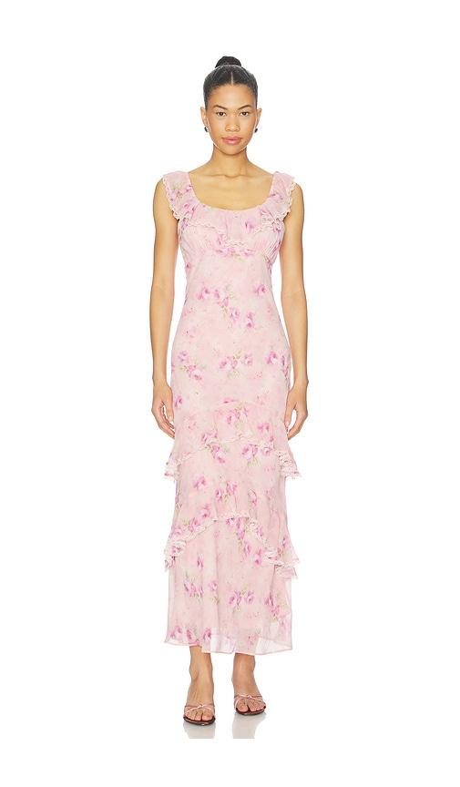 astr the label laisha dress in pink.