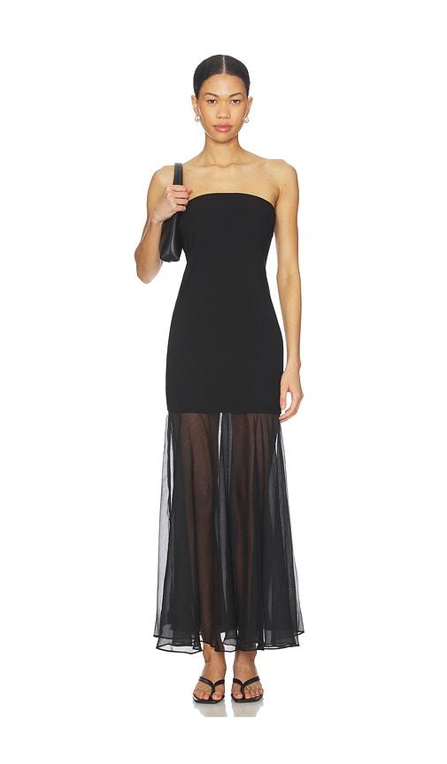 astr the label lizet dress in black.