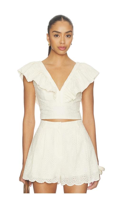 astr the label margo top in cream.