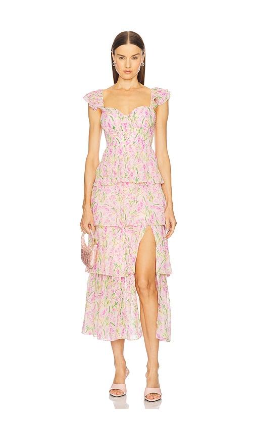 astr the label midsummer dress in pink.