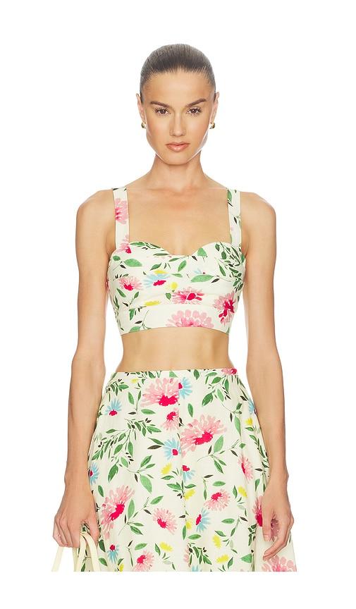 astr the label myria top in lemon.