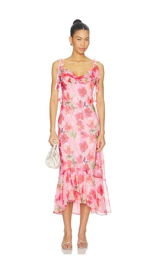 astr the label nissa dress in pink.