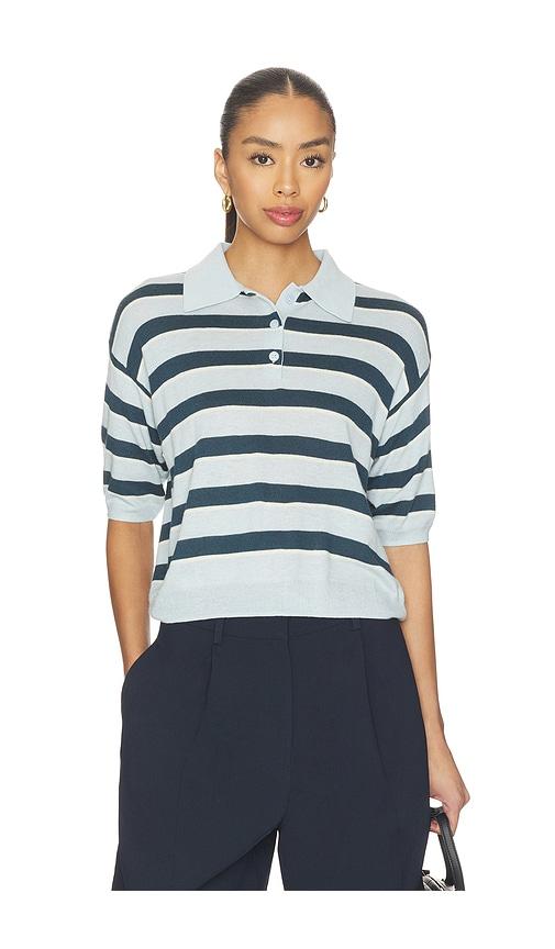 astr the label scottie sweater in blue.