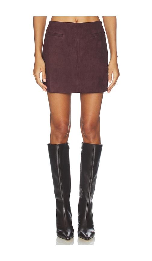 astr the label x revolve laudine skirt in purple.