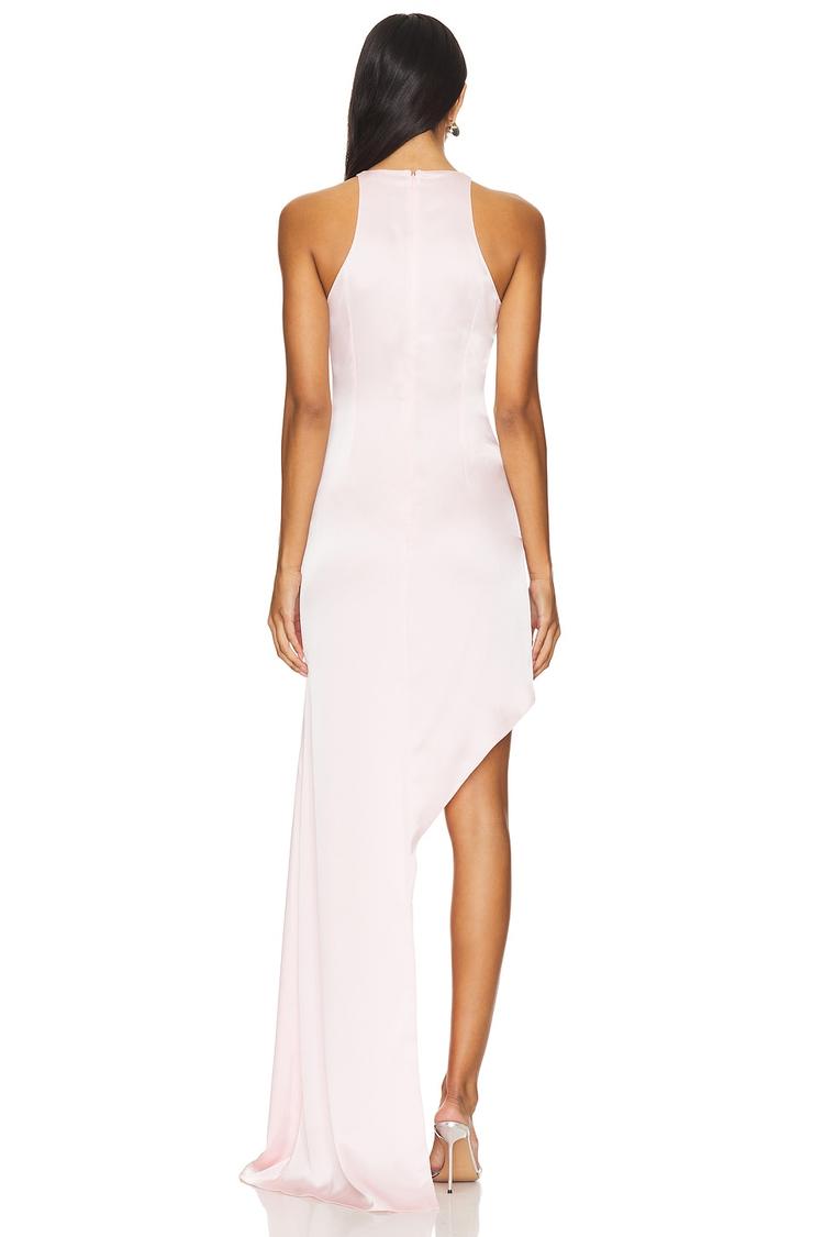 asymmetric skirt dress
