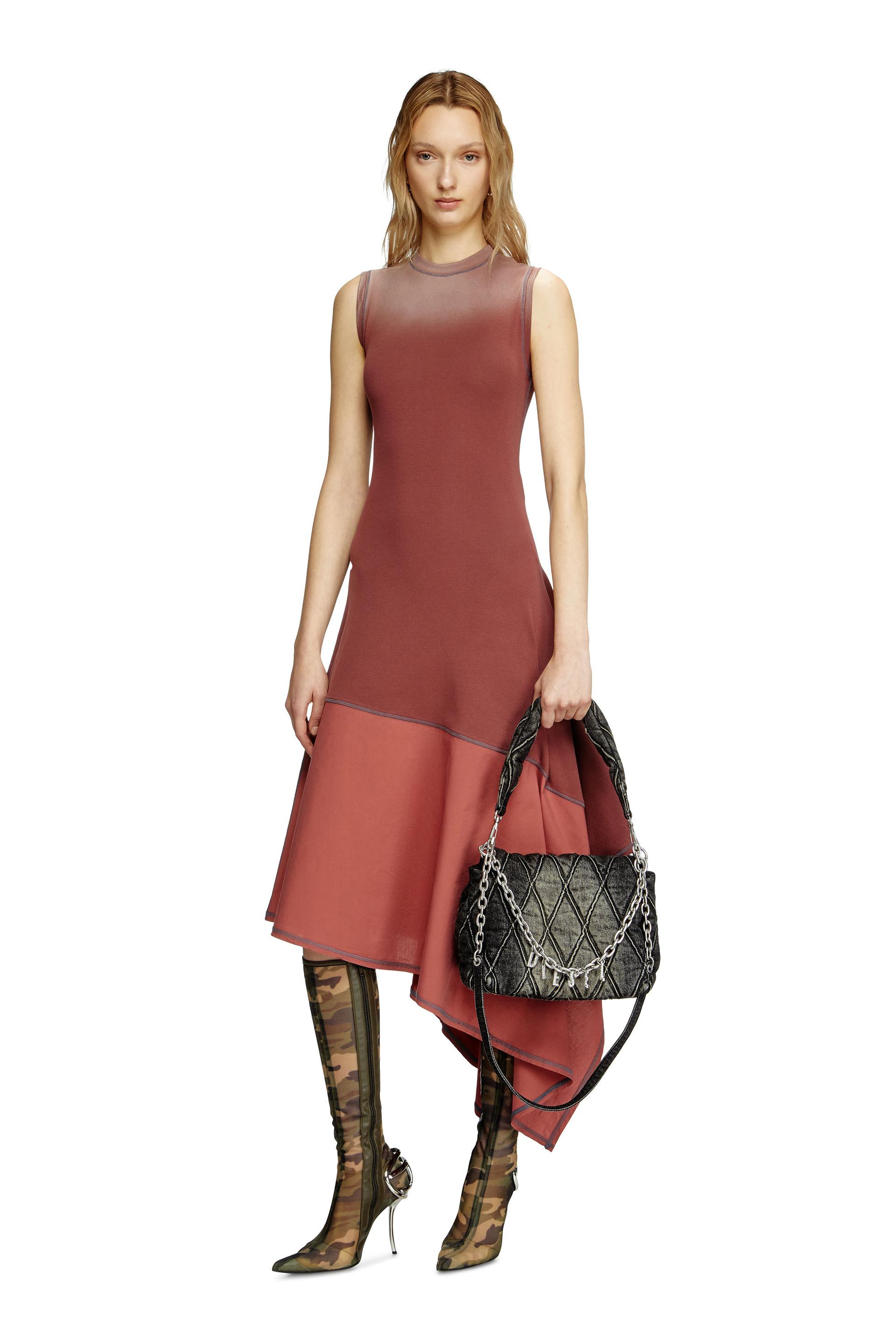 asymmetric sleeveless dress