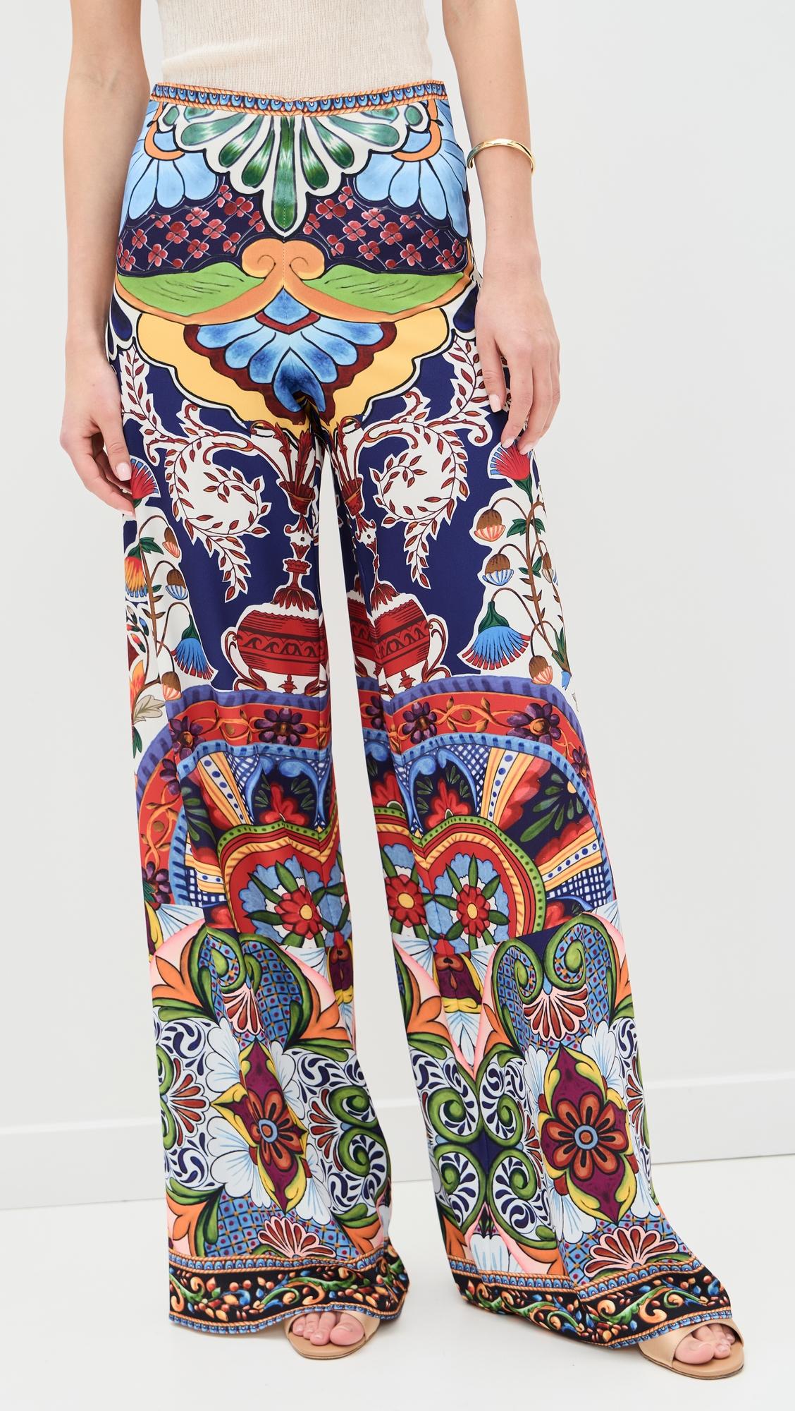 athena clean wide leg pants