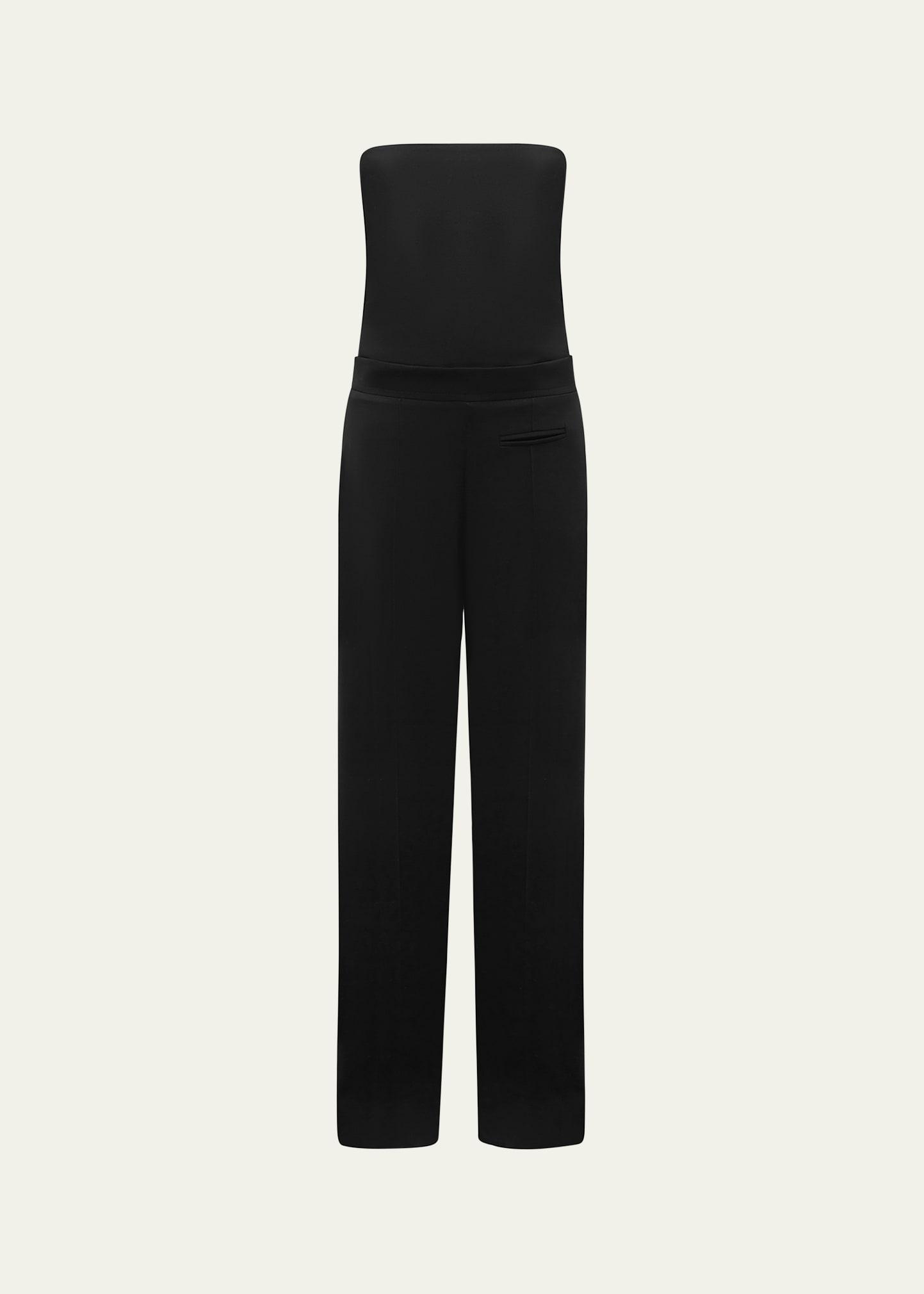 atlas strapless jumpsuit