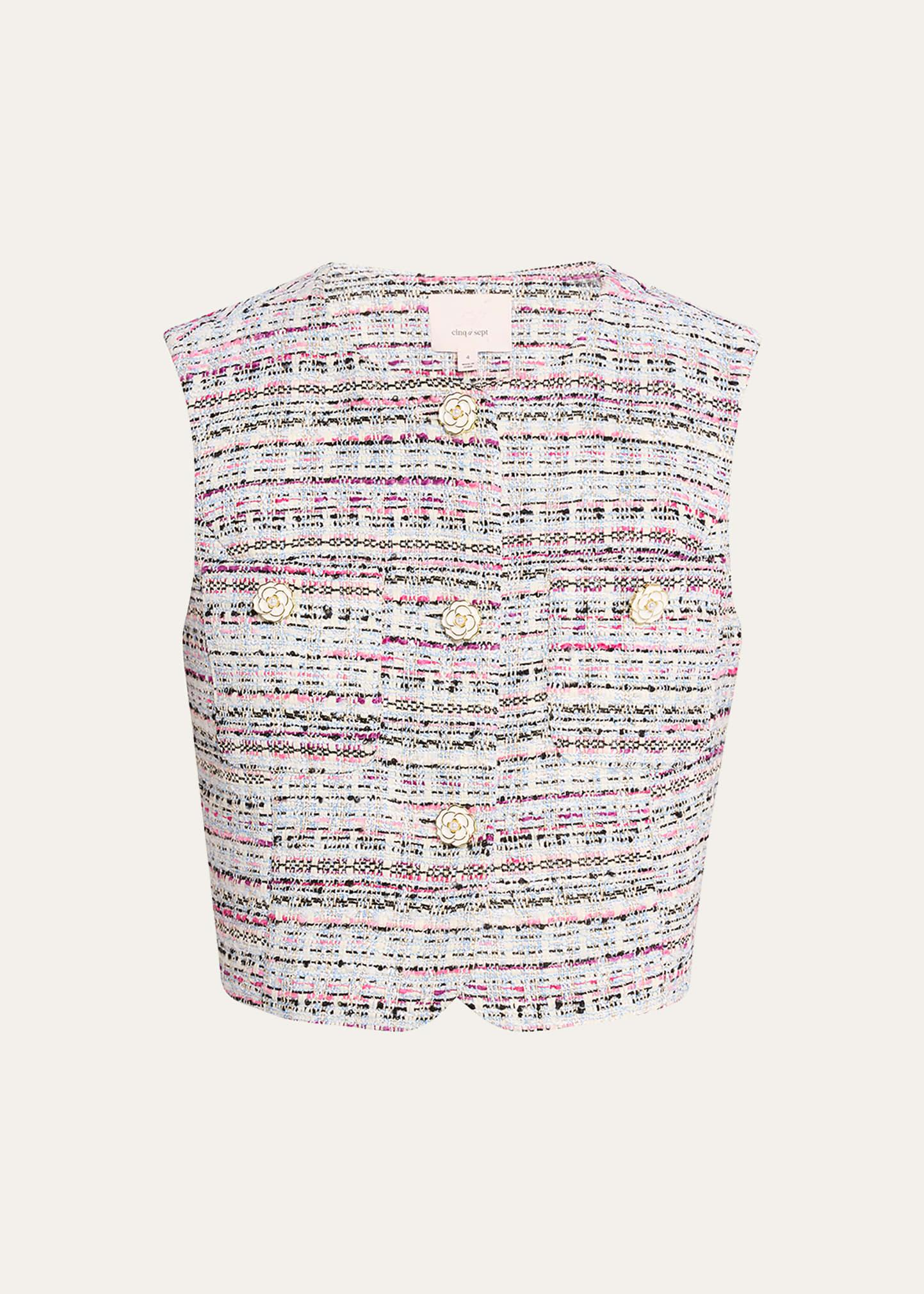 auden cropped tweed vest