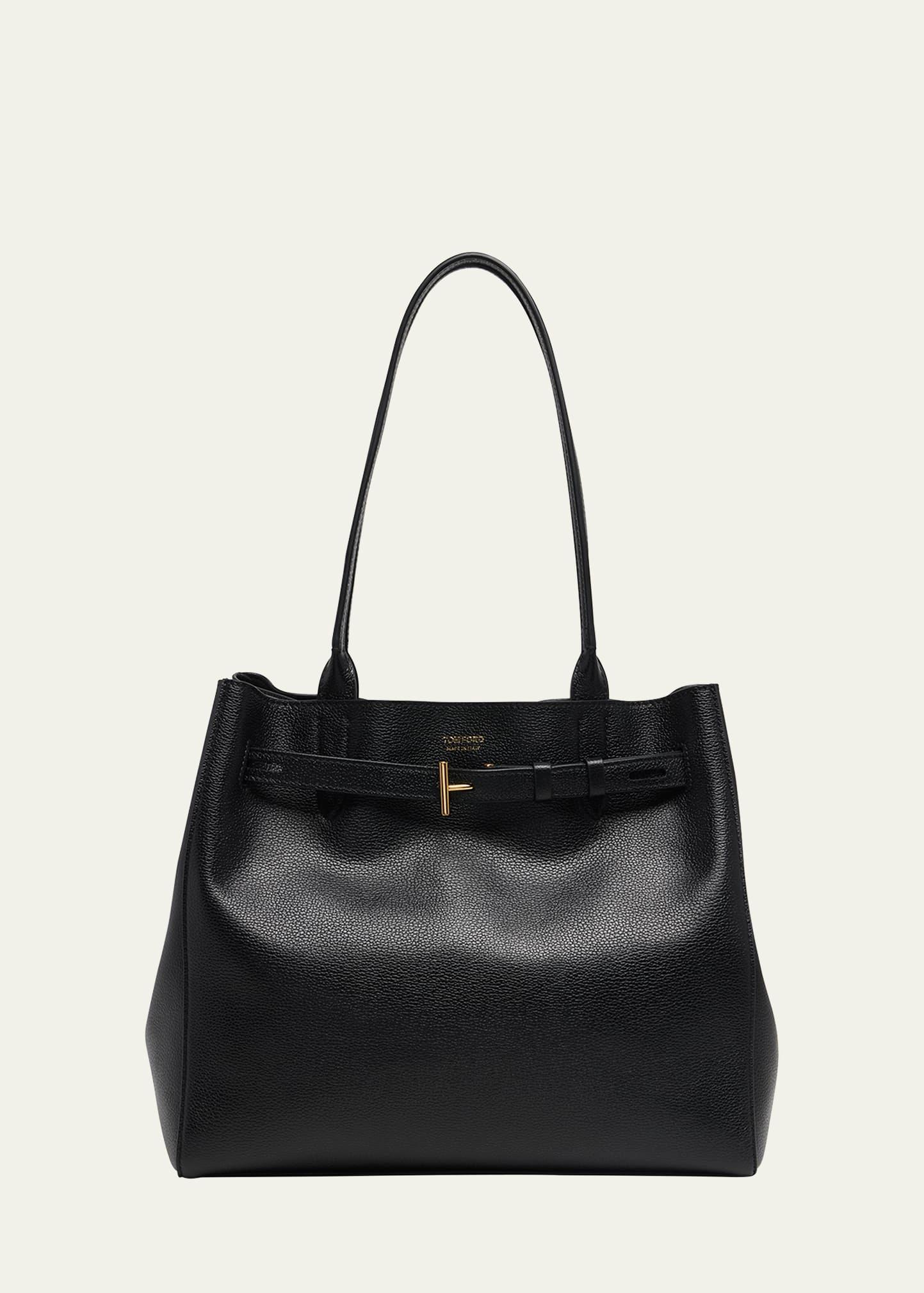 audrey medium tote bag in grain leather