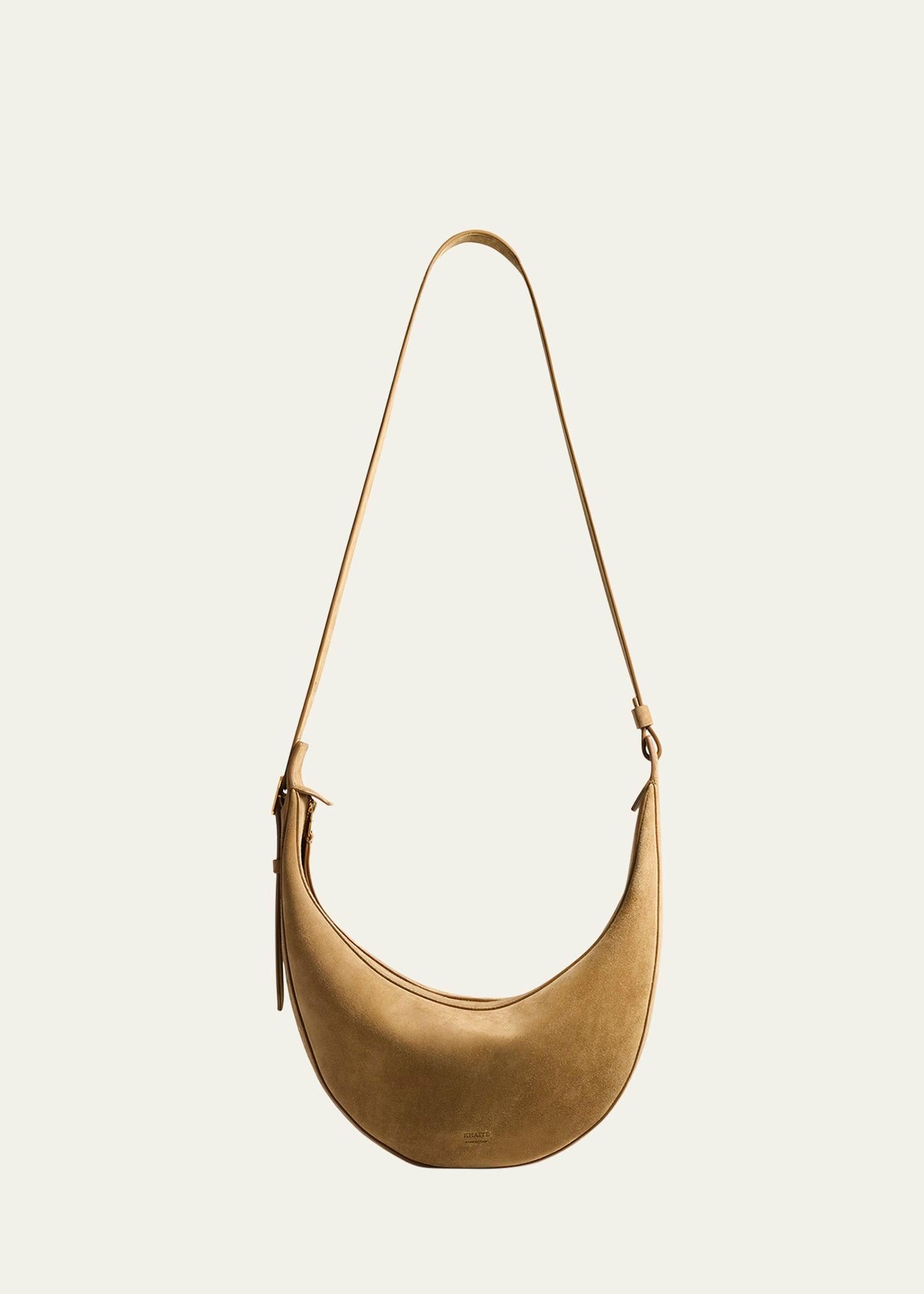 augustina small suede crossbody bag
