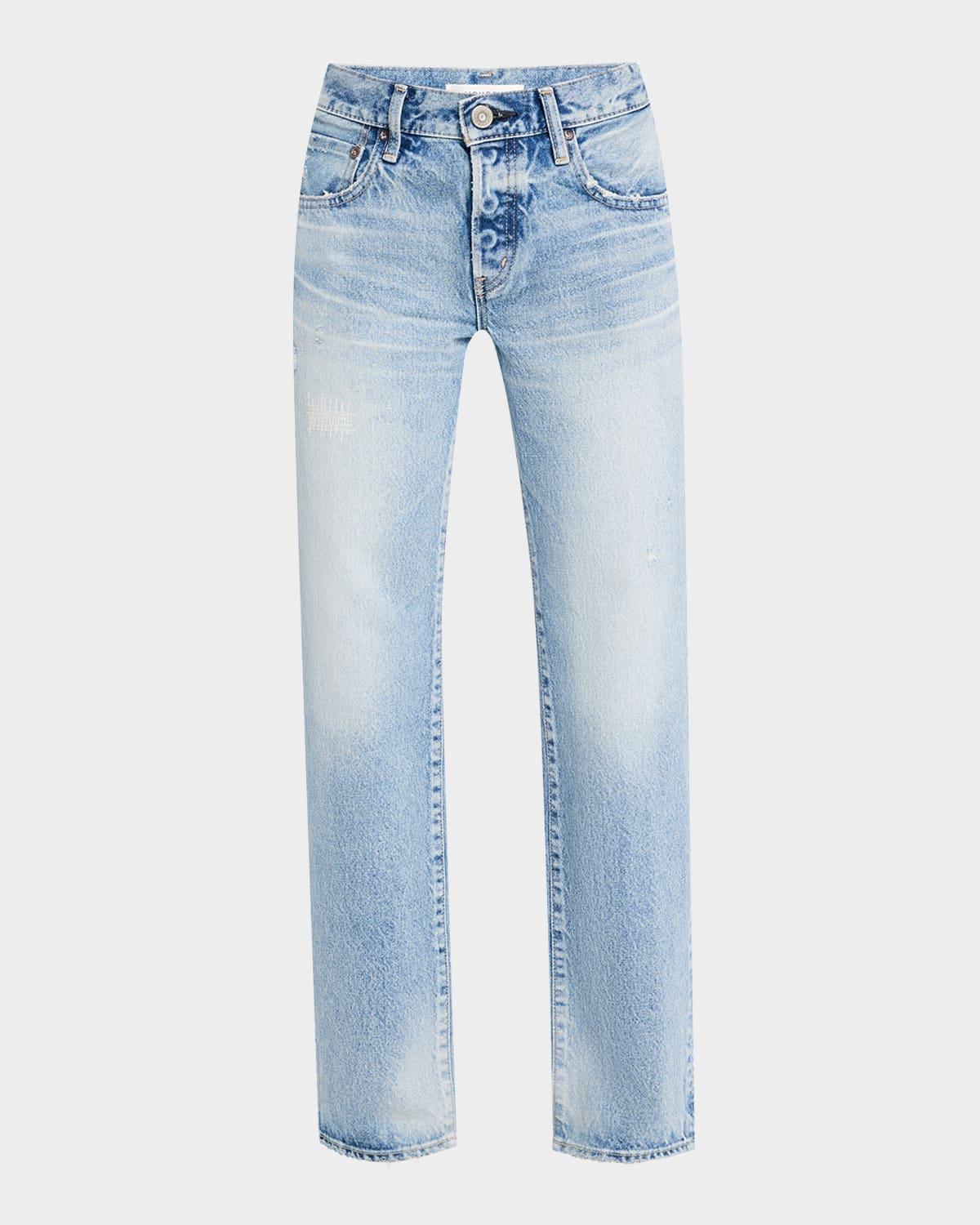aurantia straight low-rise jeans