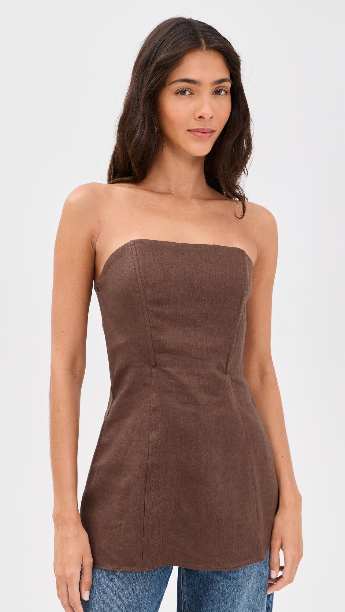aurina linen top