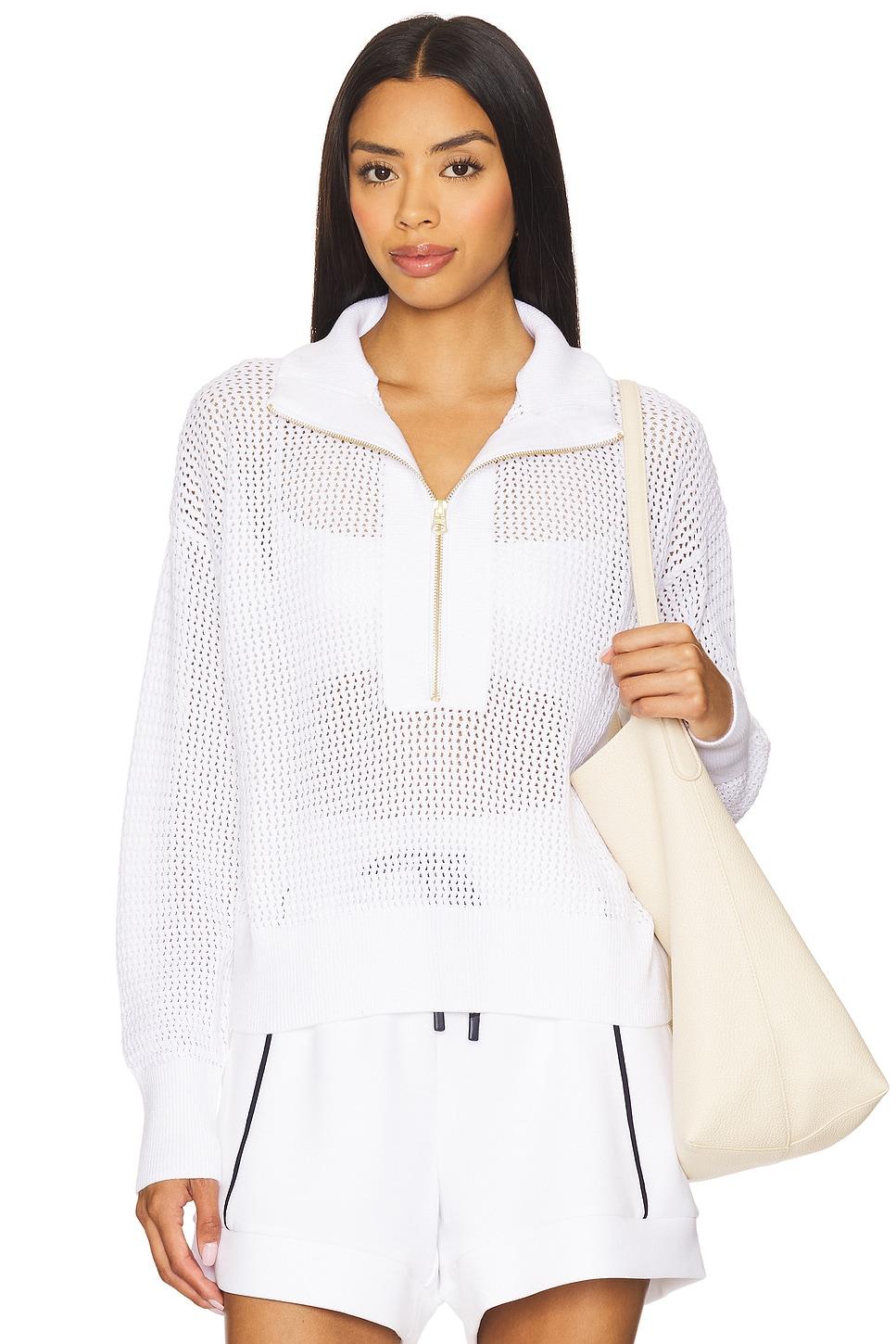 aurora half zip knit pullover