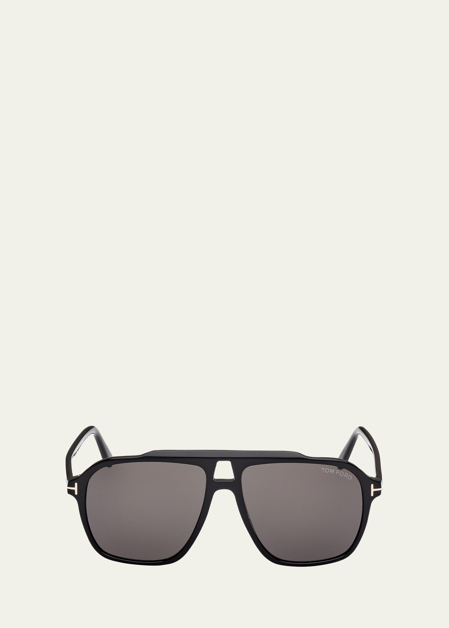 autari aviator acetate sunglasses