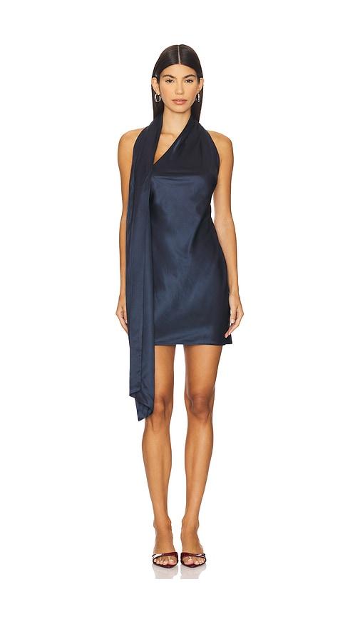 auteur studio cassidy dress in navy.