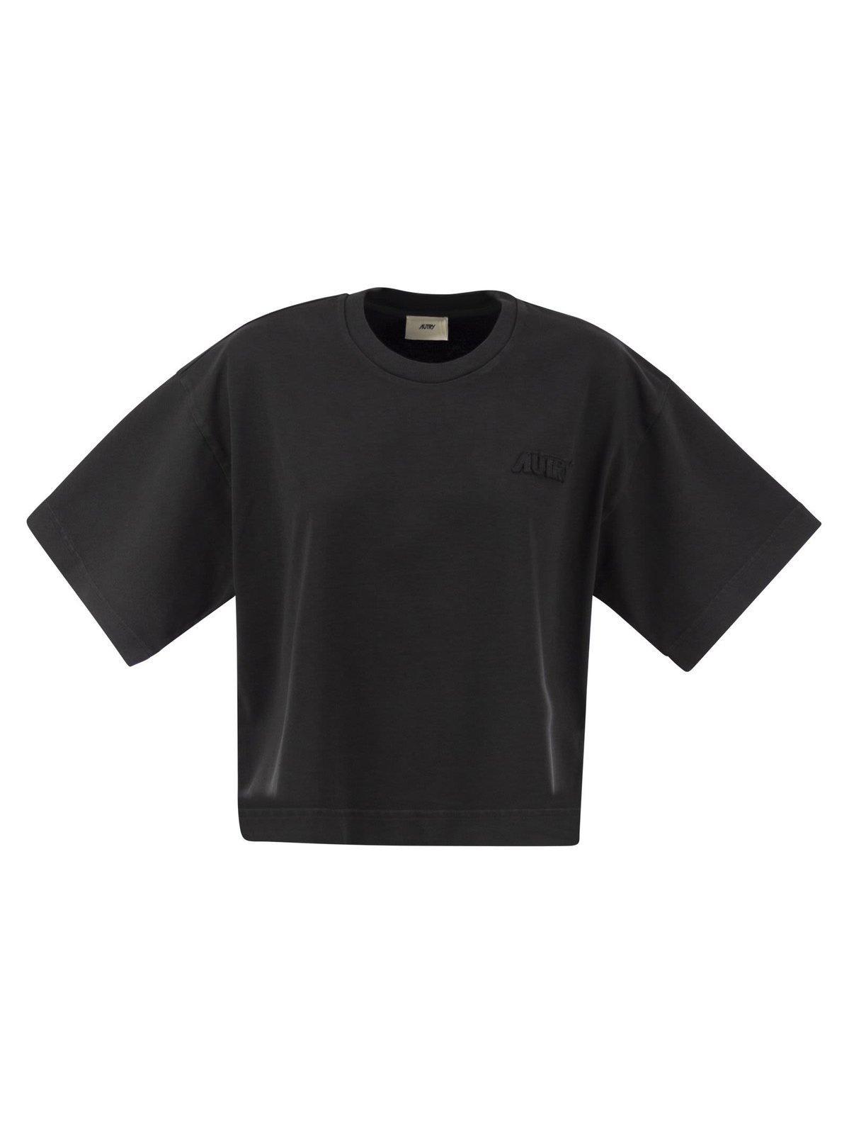 autry boxy-fit jersey t-shirt