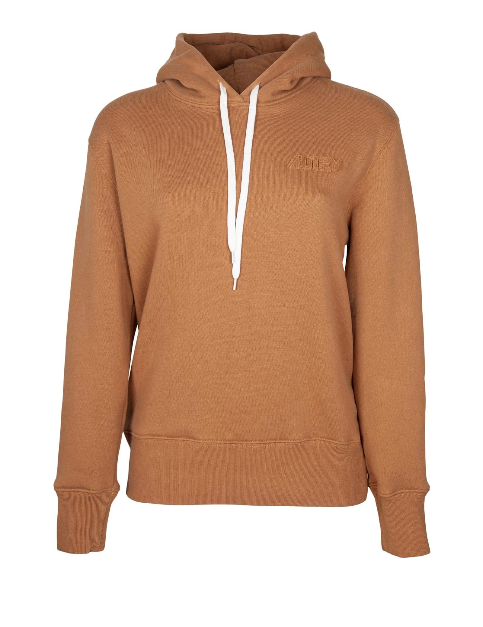 autry cotton hoodie with logo