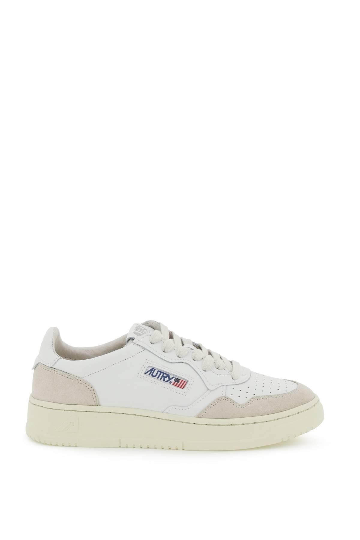 autry leather medalist low sneakers