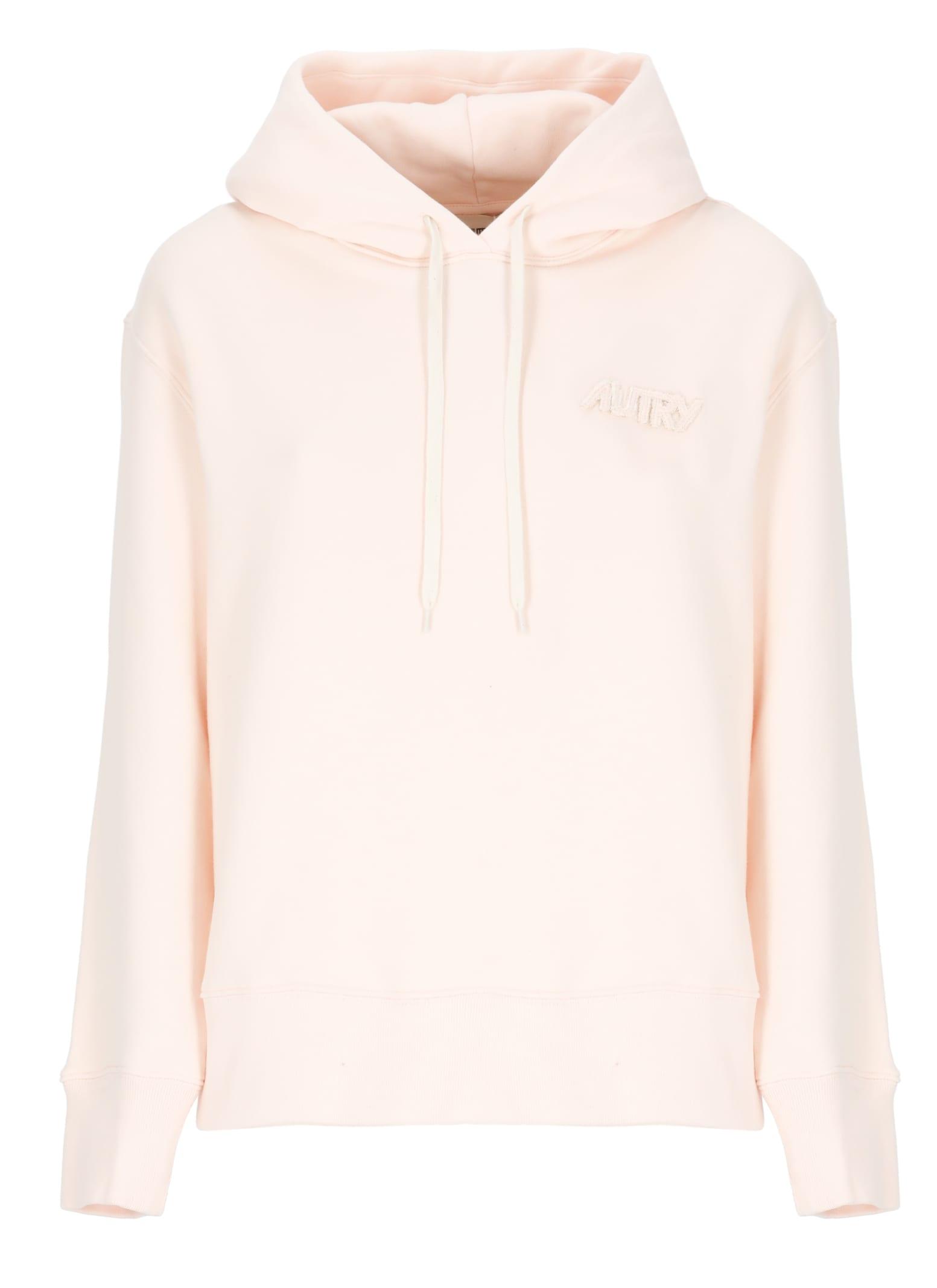 autry logoed hoodie