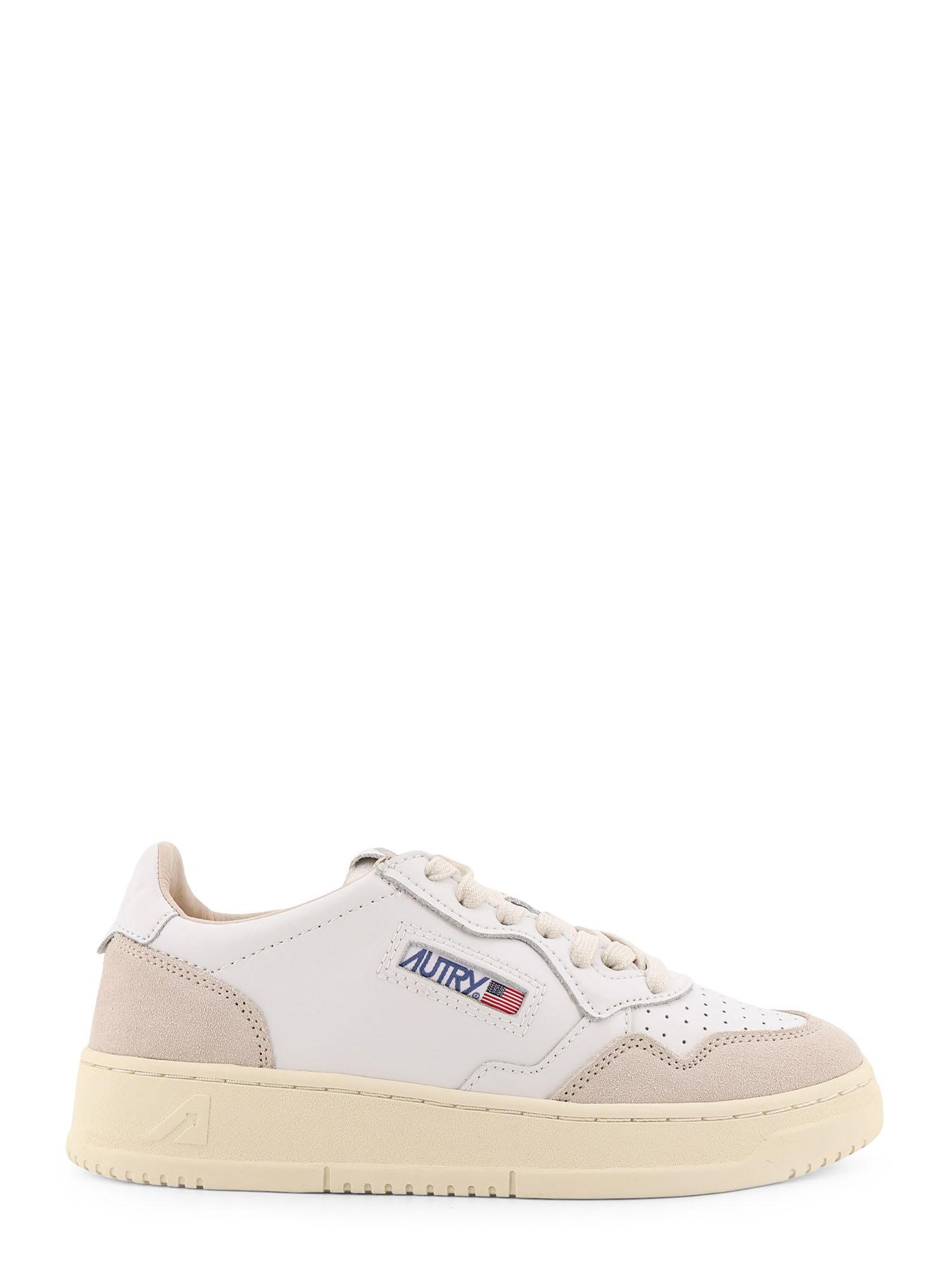 autry medalist low leather sneakers