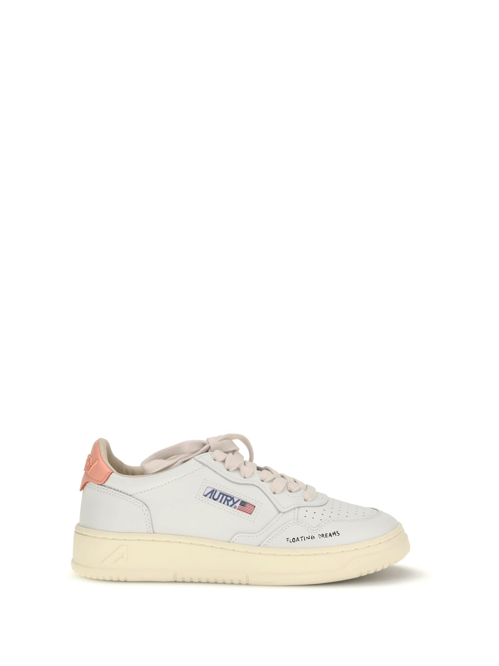 autry medalist low leather sneakers