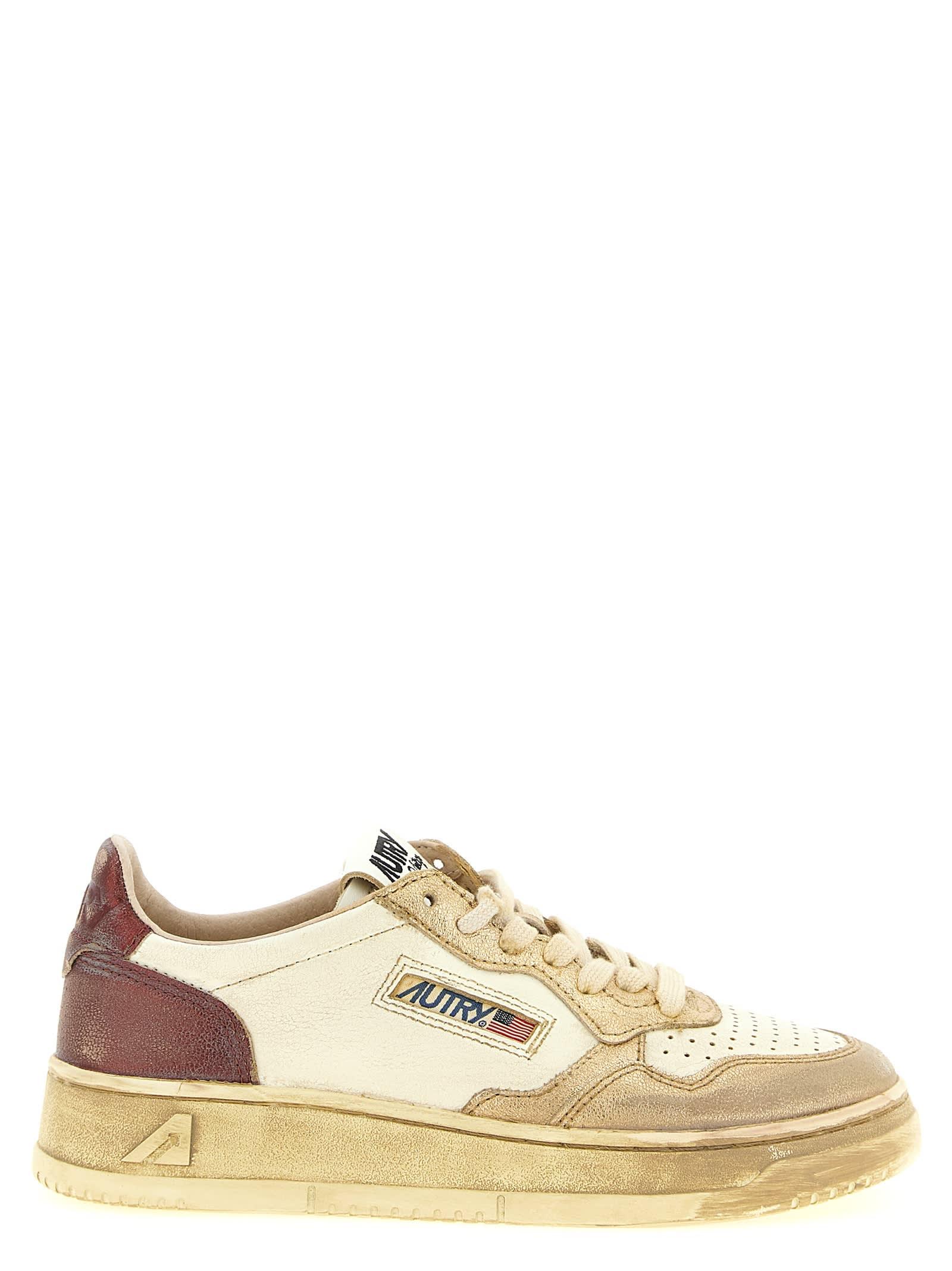 autry medalist low super vintage sneakers