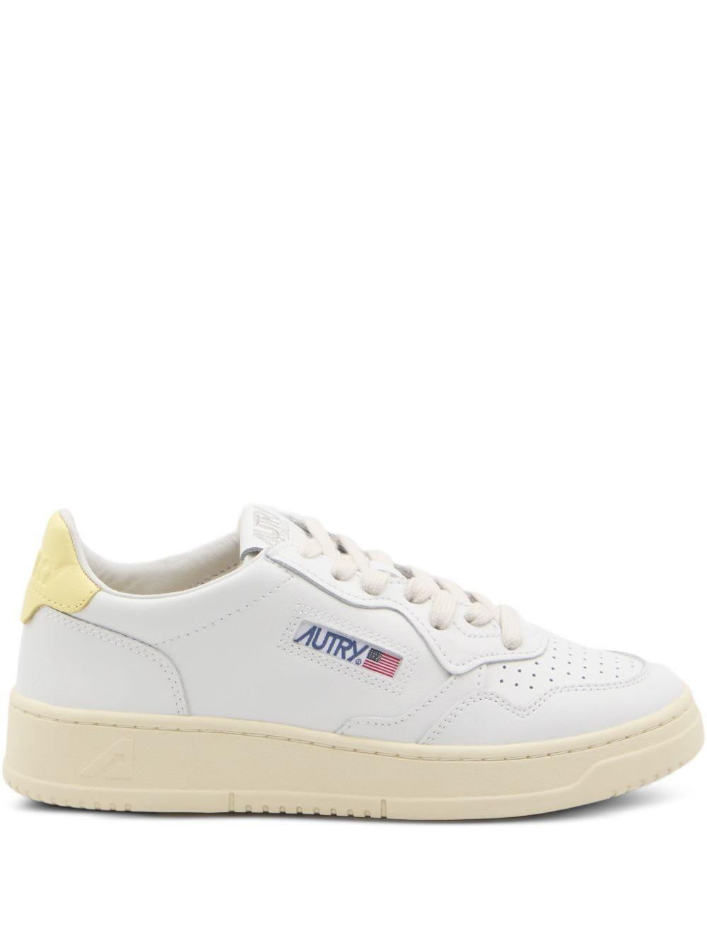 autry medialist low leather sneakers