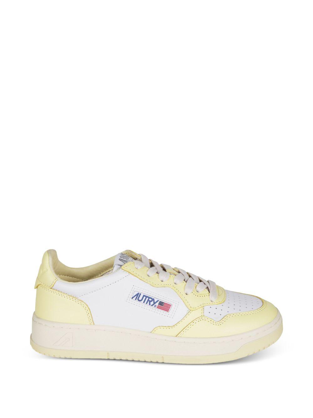 autry medialist low leather sneakers