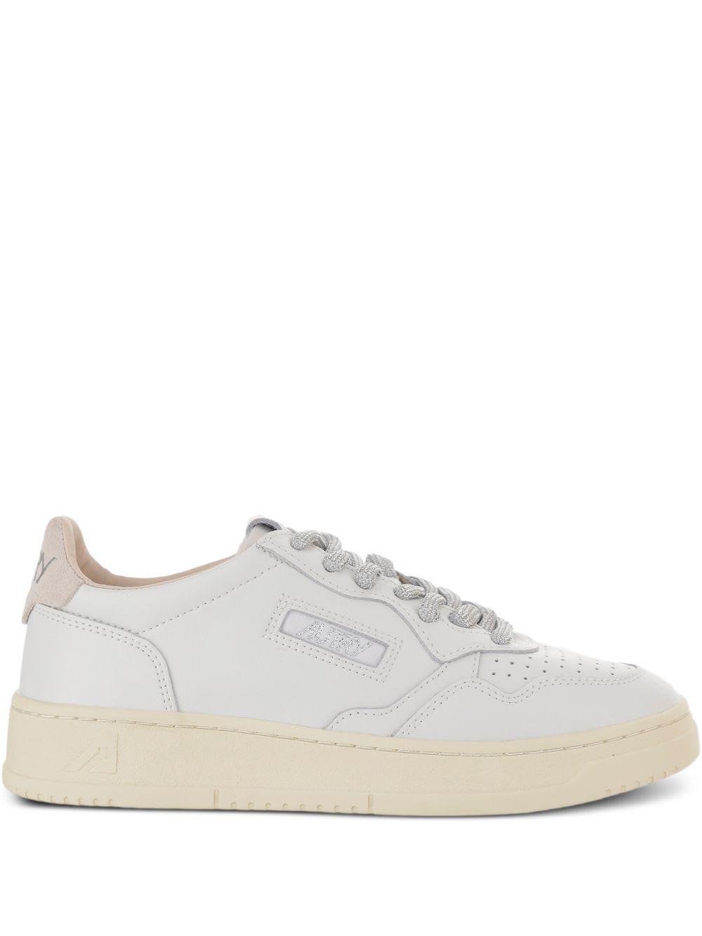 autry medialist low leather sneakers