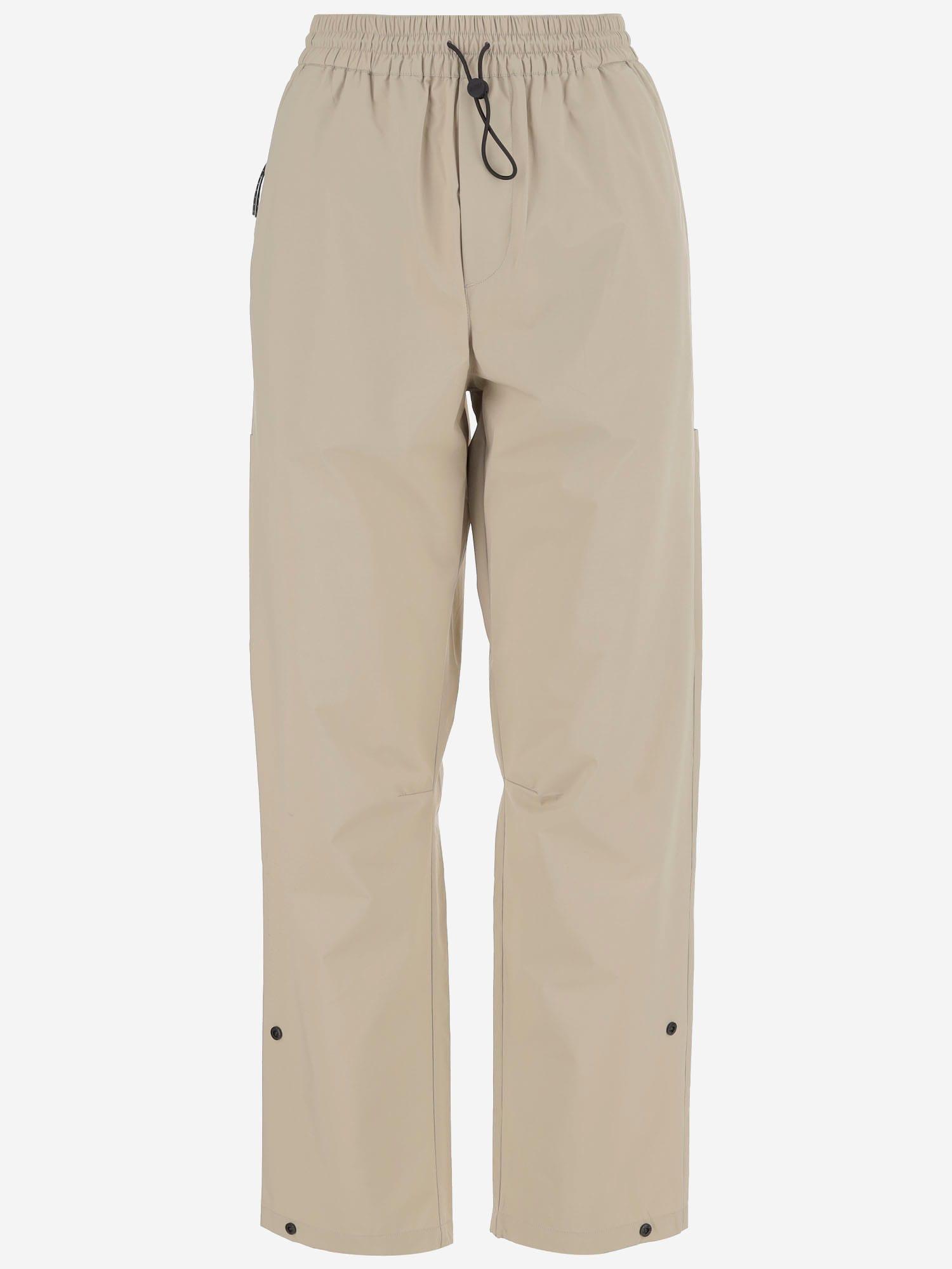 autry nylon jogging pants with drawstring