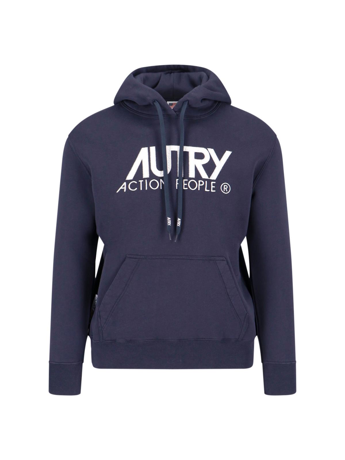 autry sweaters blue cotone - women