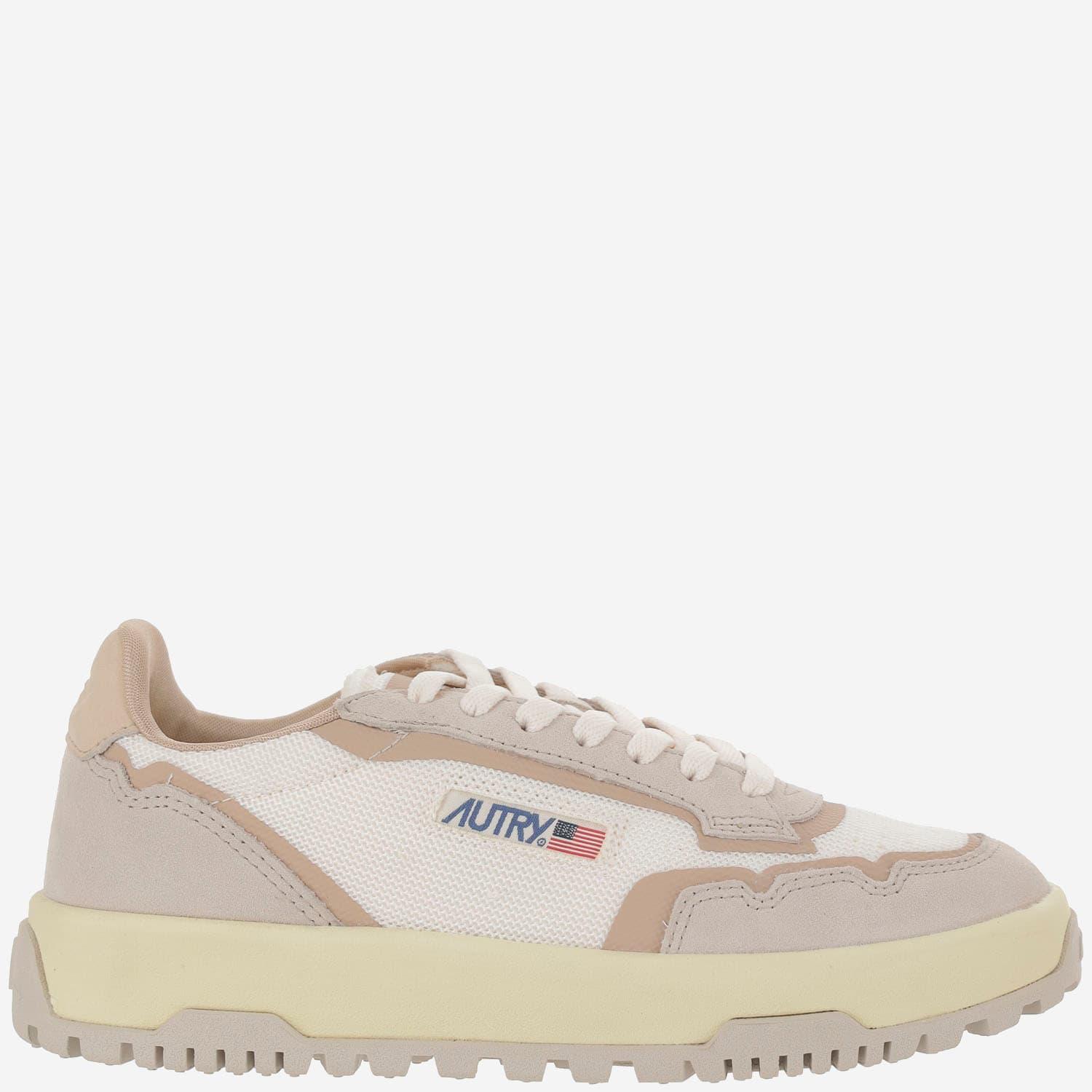 autry wildpace low mesh and suede sneakers