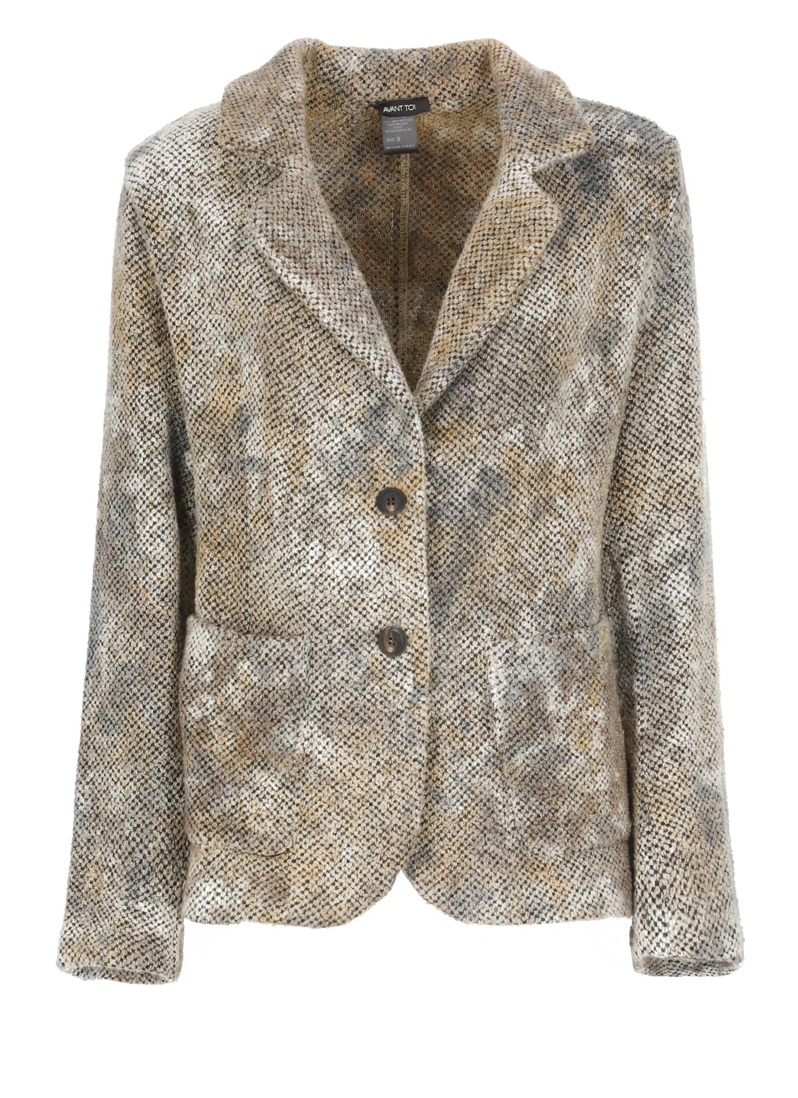 avant toi wool and cashmere blazer