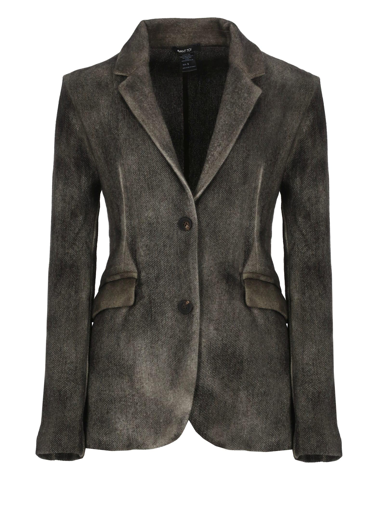avant toi wool and cashmere blazer