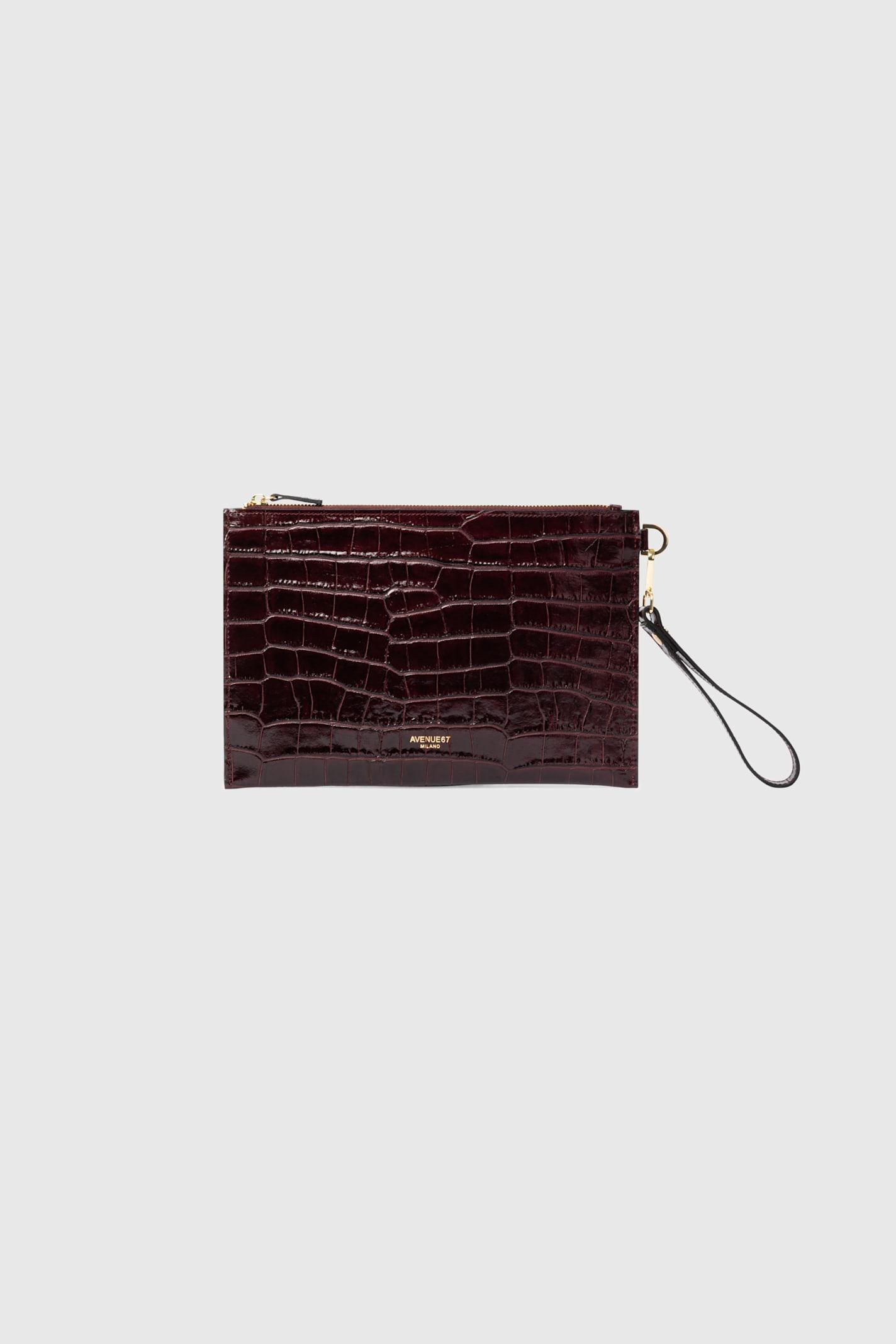 avenue 67 croco cocco bag