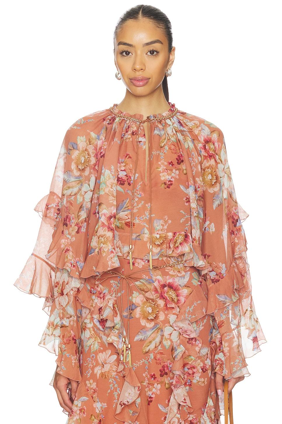 awaken ruffle blouse