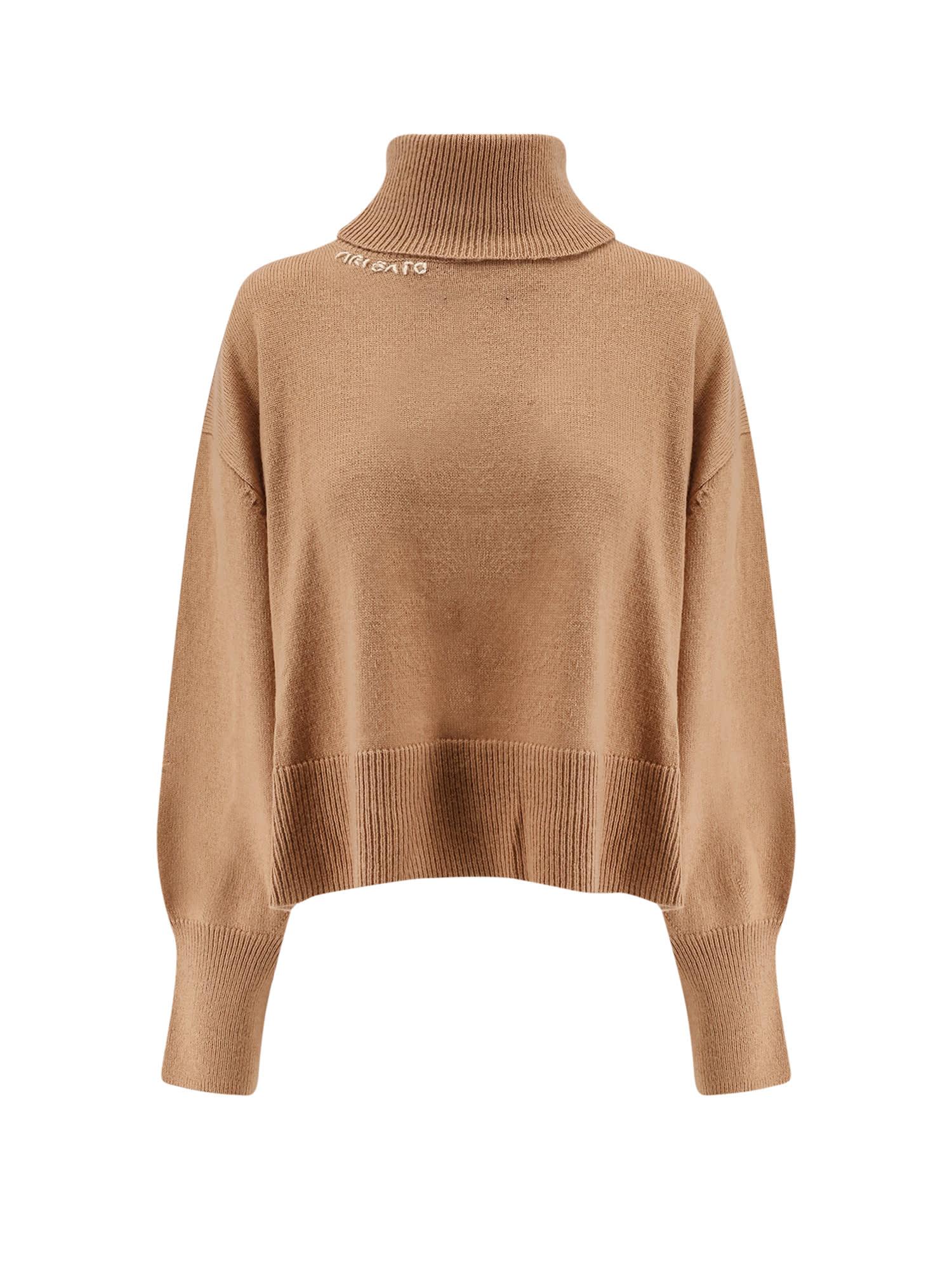 axel arigato wool blend turtleneck sweater