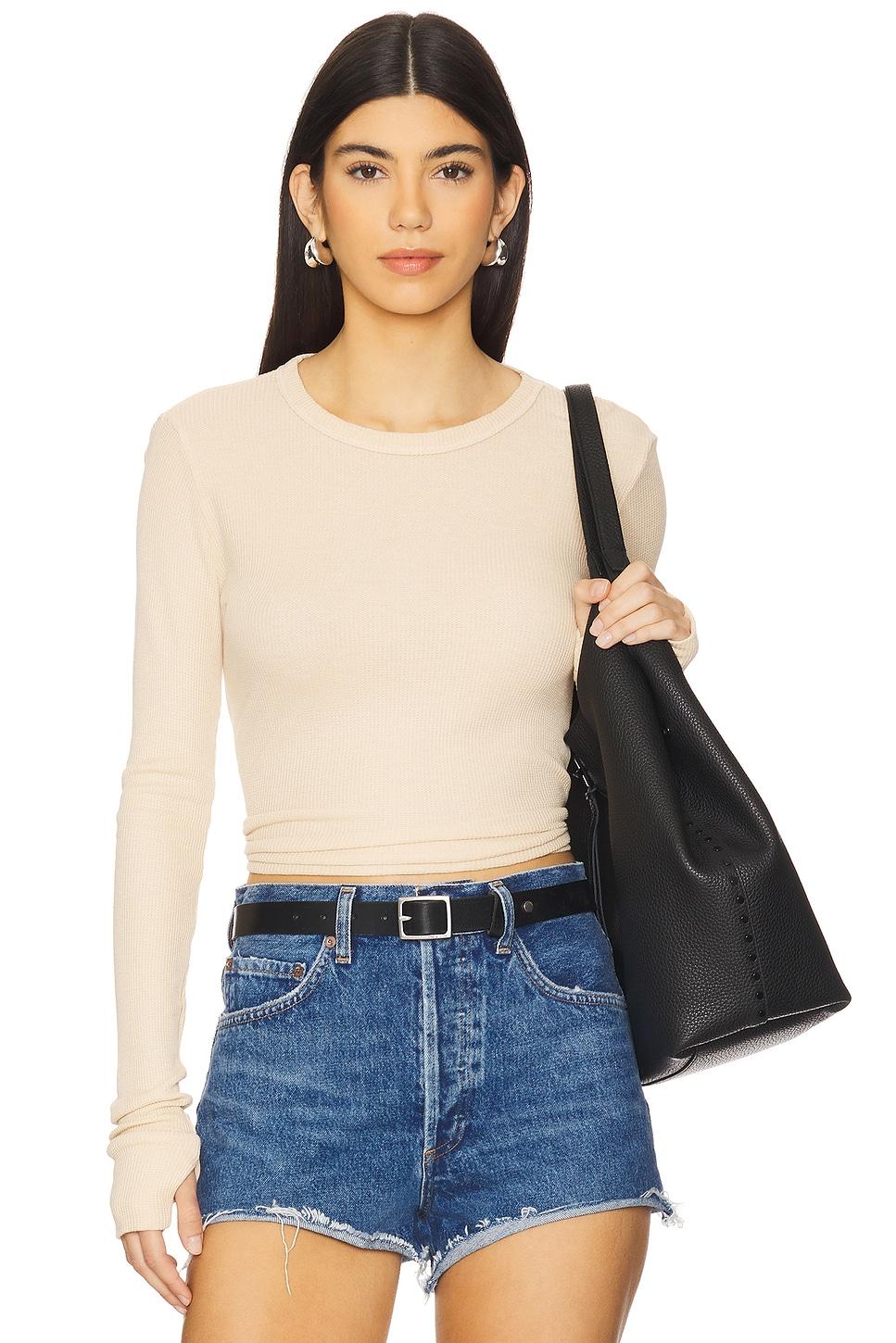 axl crop fitted top