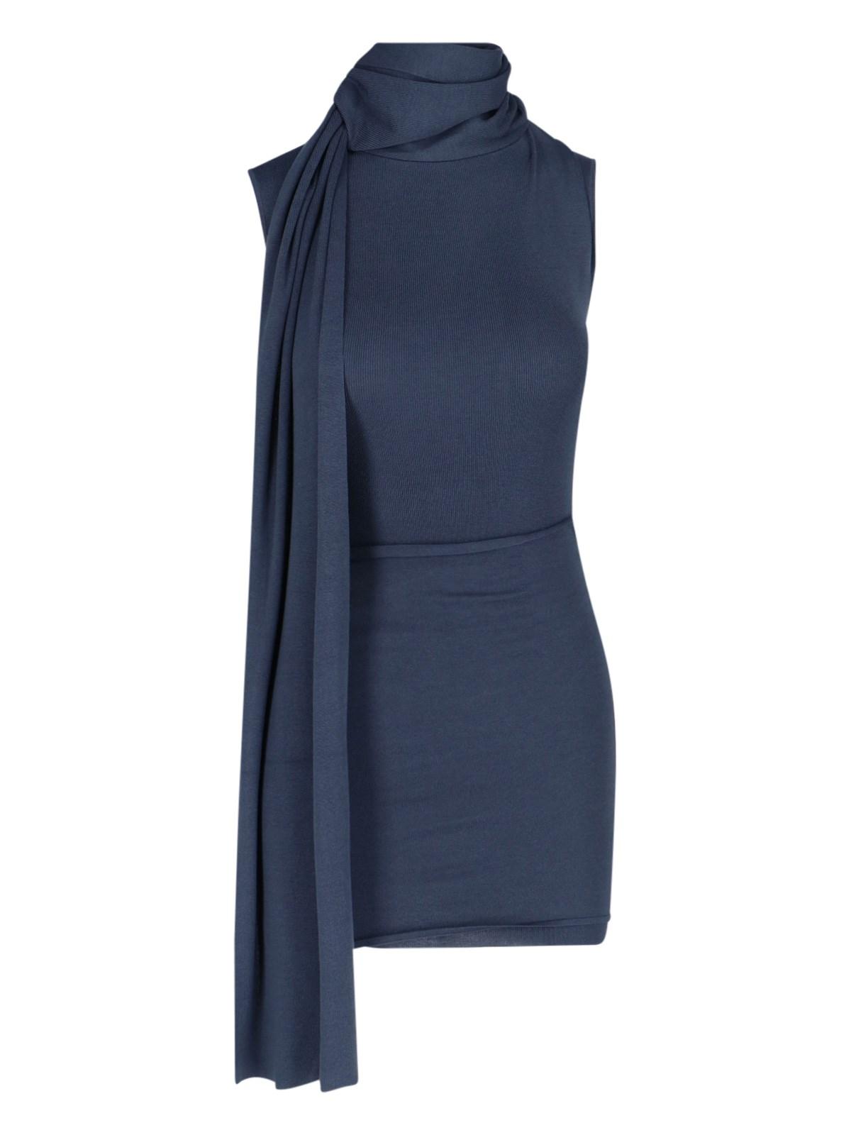 aya muse 'solar' mini shawl dress